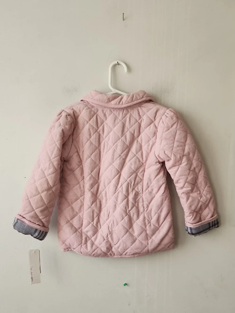 Calvin Klein Light Pink Quilted Puffer Jacket
